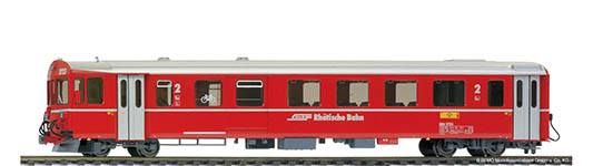 074-3287153 - H0m - Steuerwagen BDt 1723 (eckige Lampen), RhB, Ep. VI